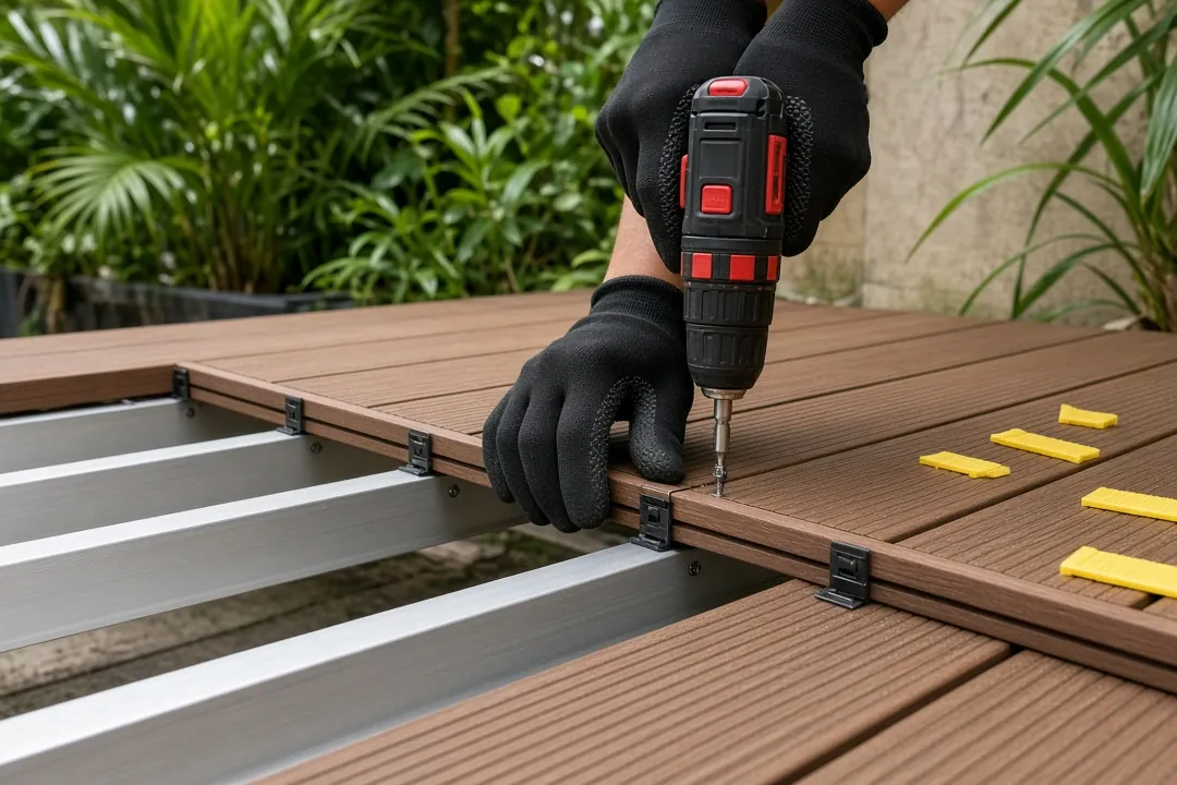 WPC installation detailing