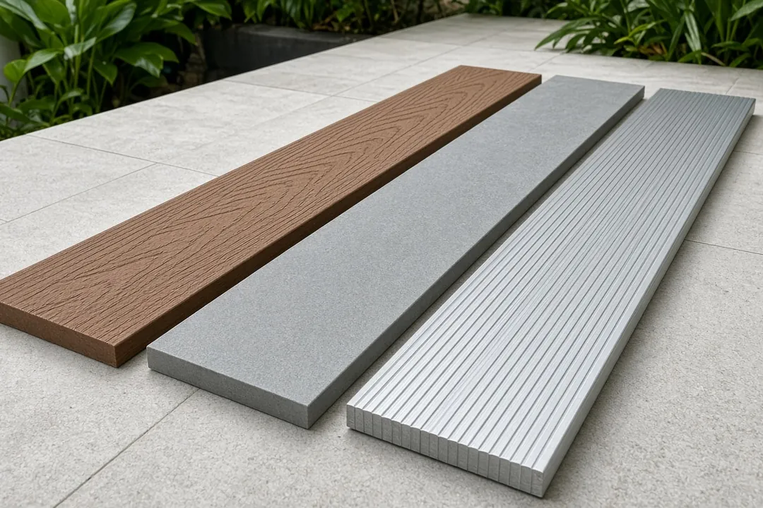 comparing WPC Conwood aluminium